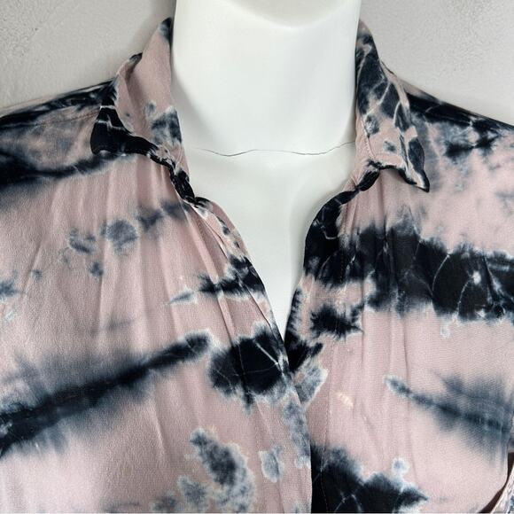 YOUNG FABULOUS & BROKE Tie Dye Top Womens Medium Whimsigoth Fairy Grunge Party - Picture 4 of 8